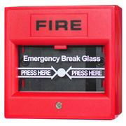 Emergency break glass alarm