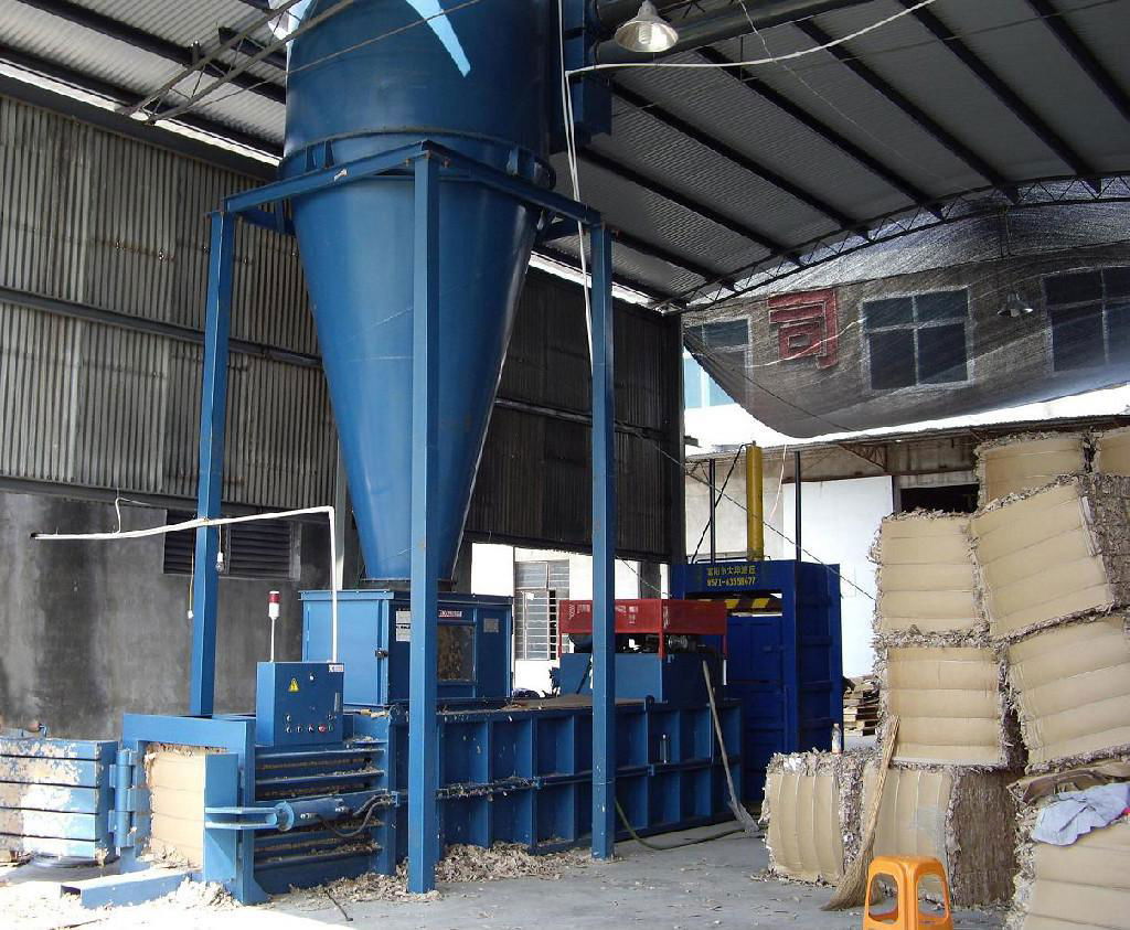 waste paper baling machine  2