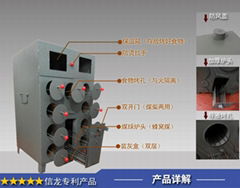 9孔烧蜂窝煤煤柴两用型烤炉