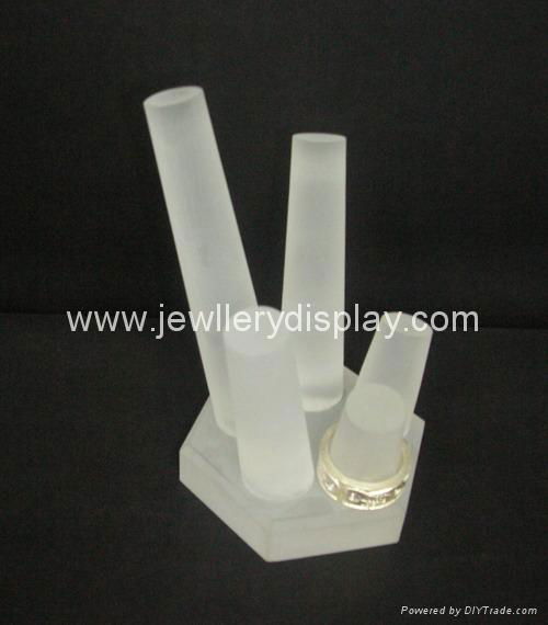 有机玻璃(压克力)戒指展示架(5pcs),首饰包装制品 2