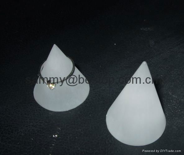 ACRYLIC RING CONE for jewelery display 5