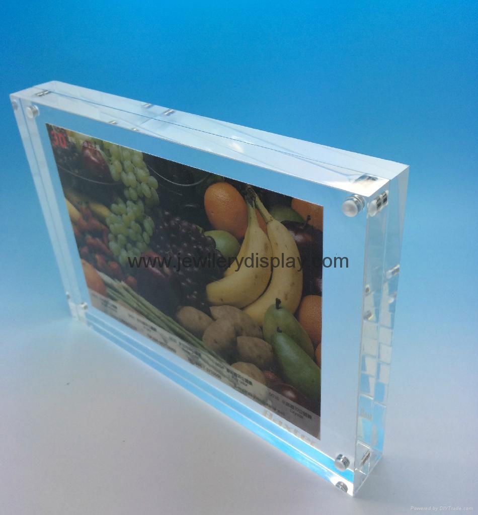 acrylic photo frame with magnet 4