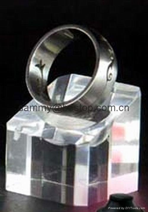 acrylic ring displays set(3/pcs) 4