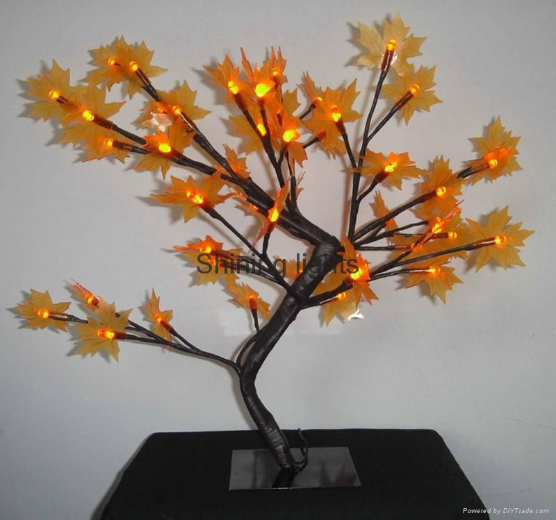 ree Lights for Maple leaf LED Christmas decoration 2