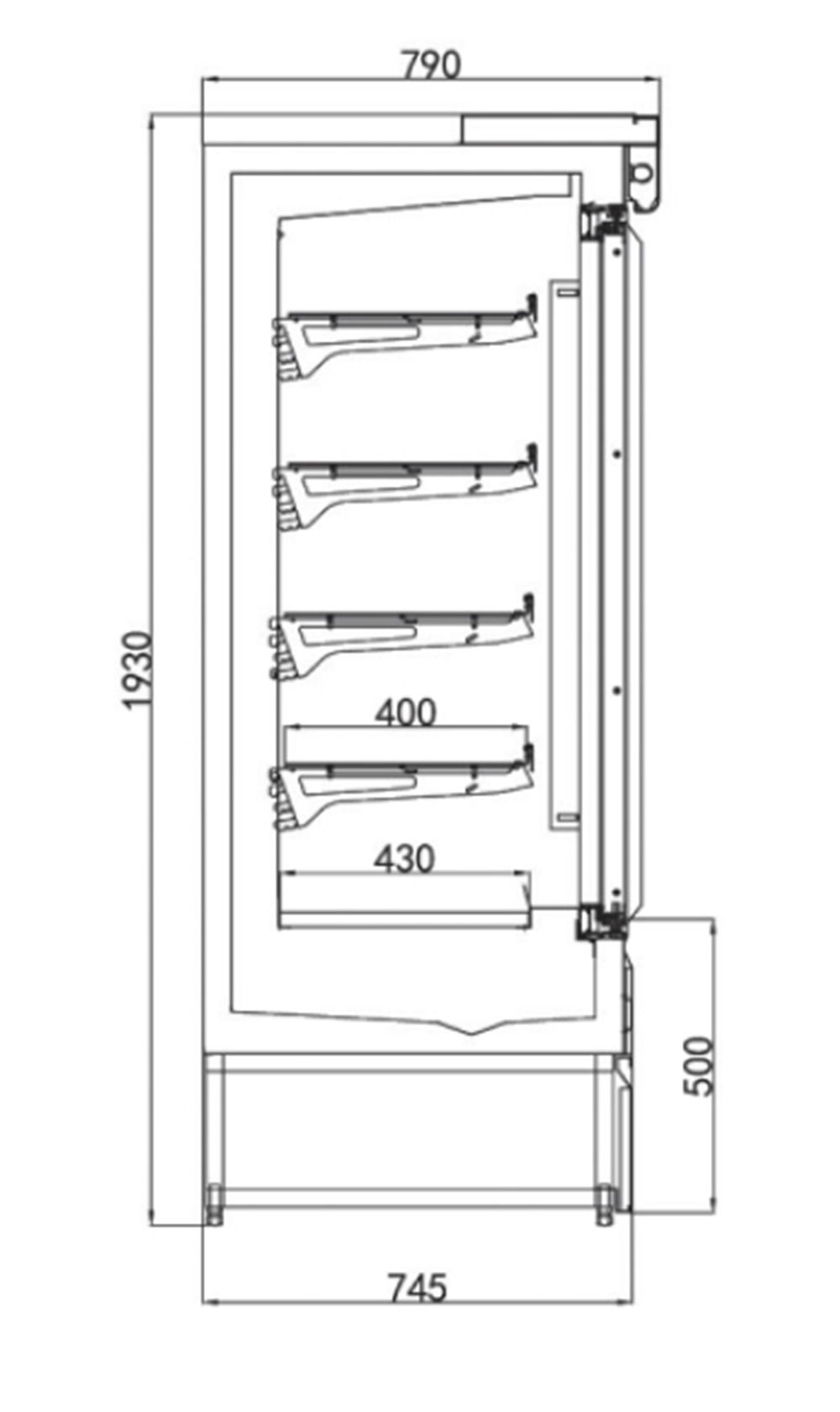 E8 PHOENIX Upright Freezer 4