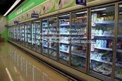 E7 AUCKLAND Supermarket Glass Door Refrigerator