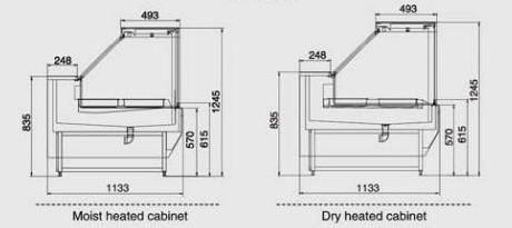 E7 PIUTTSBURG Deli Display Fridge 3