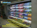 Refrigerated display cabinet in Thailand & New ZealandSupermarket 