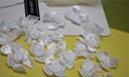  white ribbon bowknt with rose 2