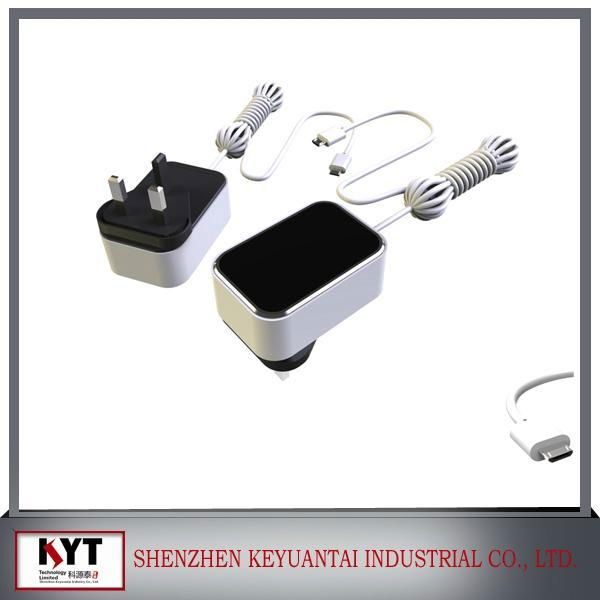 12V 2A dual USB charger