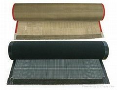 PTFE  Coated Mesh Fabric Conveyer Belt 