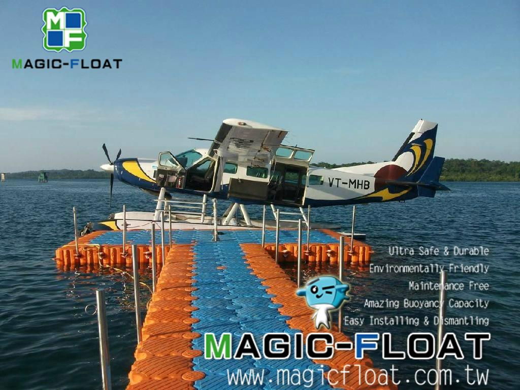 Magic-Float Seaplane Platform