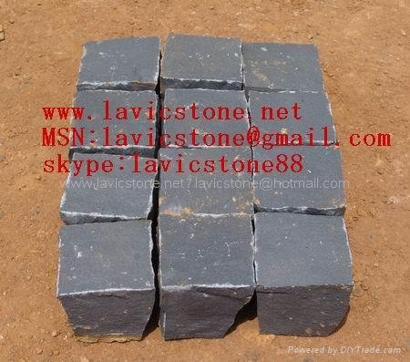 Lavastone Cube stone for paving. 2