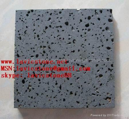 Black travertine for landscaping 2