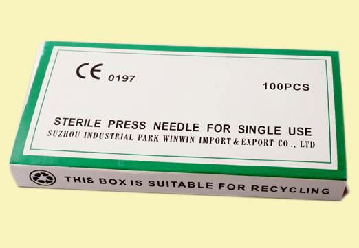 Press needles 