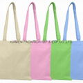 2012 customed cheap cotton bag with long handle