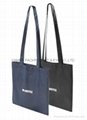 2012 customed cheap cotton bag with long handle