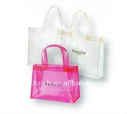 Fashion PVC cosmetic gift bag for lady 