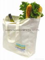 100% Natural/Raw cotton shopping bag