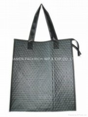 Cheap Black Non-woven cooling bag