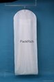 Promotional white non woven gown wedding dress cover