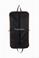 Custom Printed Black PEVA  foldable Carrier Garment Bag