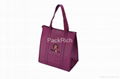 SGS popular attractive design embossed non woven  thermal cooler bag