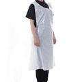 Custom Medical Sleeveless Disposable Gown Hygienic White Plastic Pe Apron