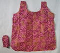 Flower pattern Nylon foldable bag