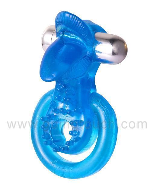 Adult Sex Toy - 7 speeds Hot Lips cockring  vibrator