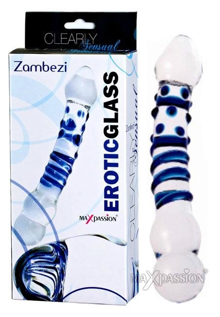 Erotic Glass Dildo - Zambezi