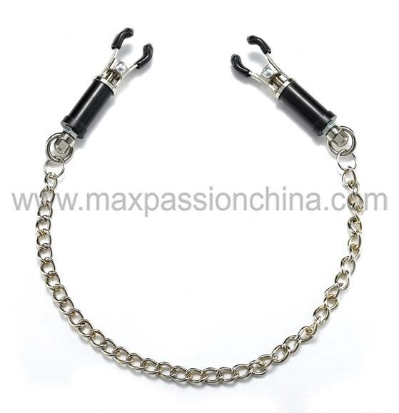 Adjustable Silver Nipple Clamps 
