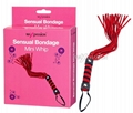 Sensual Bondage PU Mini Whip