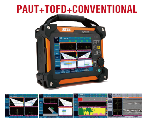 Economical Phased array and TOFD ultrasonic flaw detector 