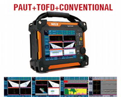 Economical Phased array and TOFD ultrasonic flaw detector 