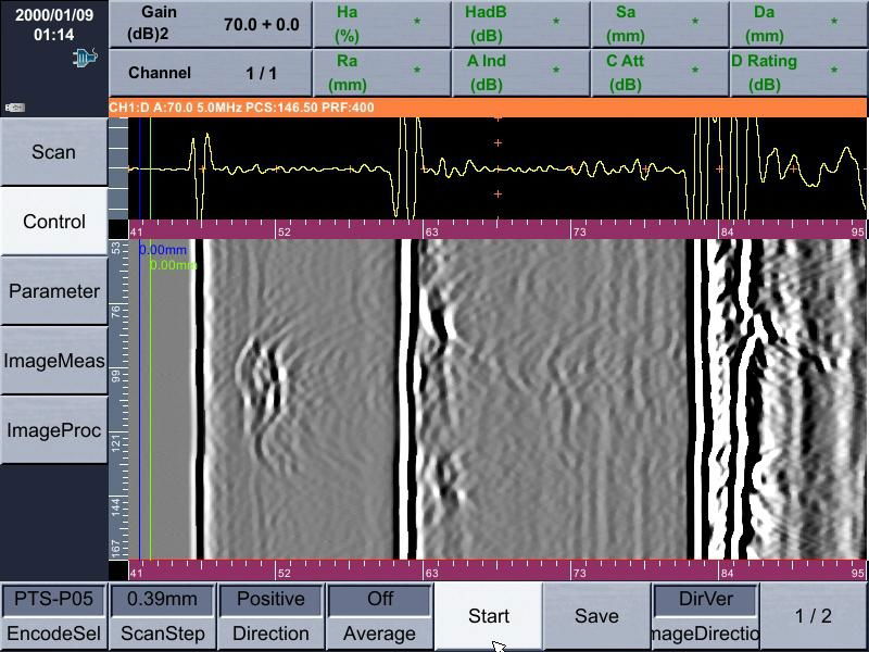 Economical Phased array and TOFD ultrasonic flaw detector  3