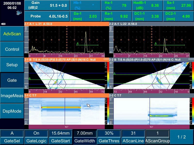 Economical Phased array and TOFD ultrasonic flaw detector  5