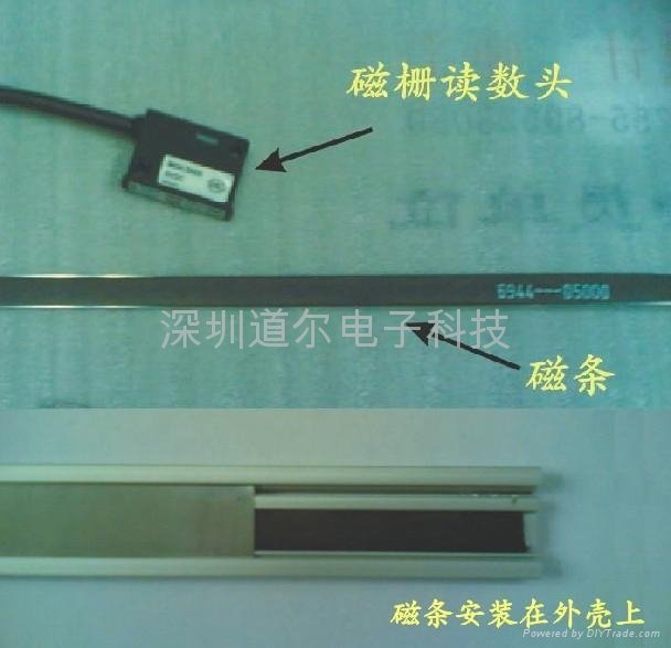 深圳道爾電子磁柵尺DMS-A-5-24V-200mm 3