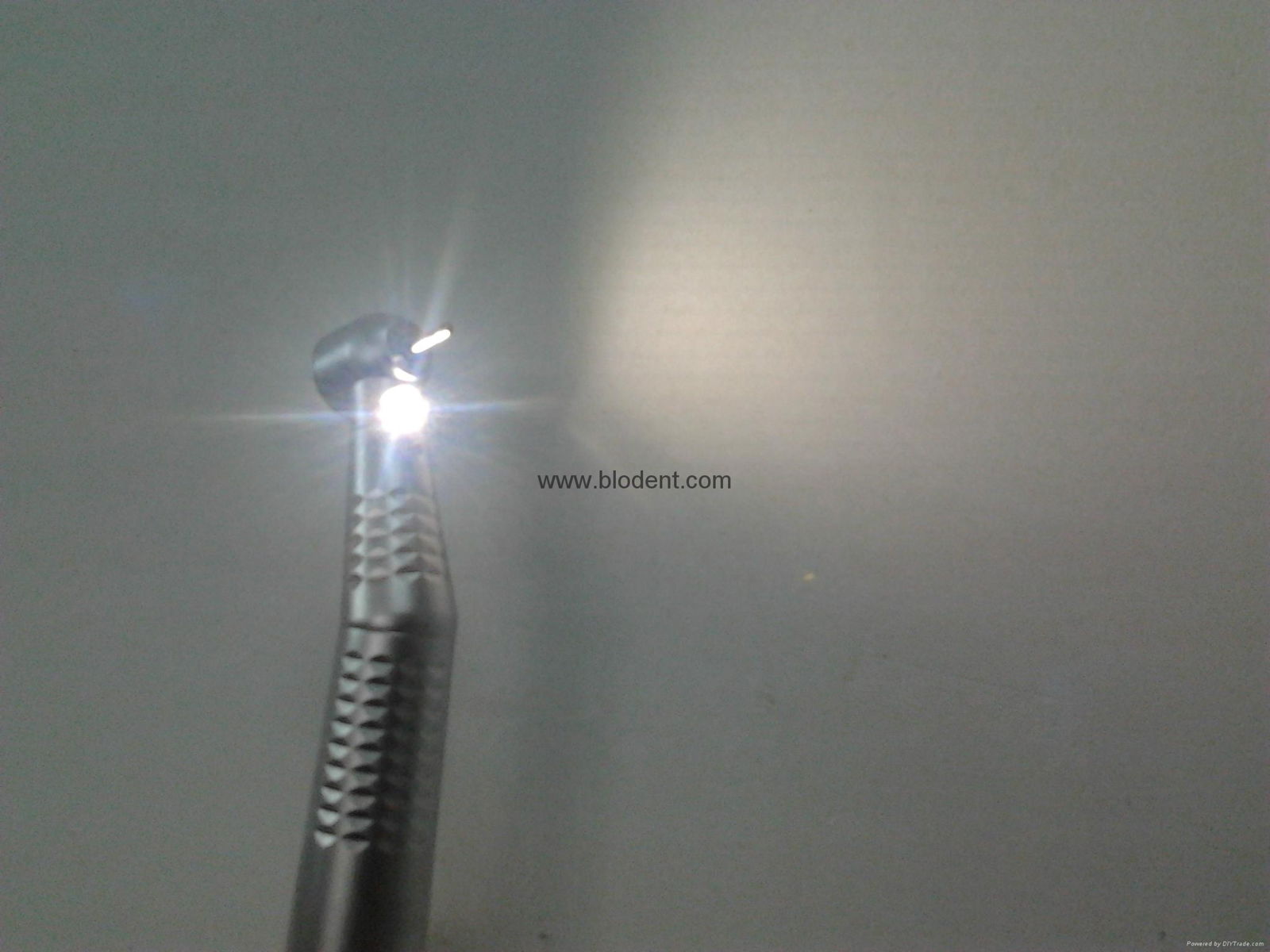 NEW 4-Hole LED Dental High Speed 45 Degree Fiber Optic Handpiece CE Mark.  2