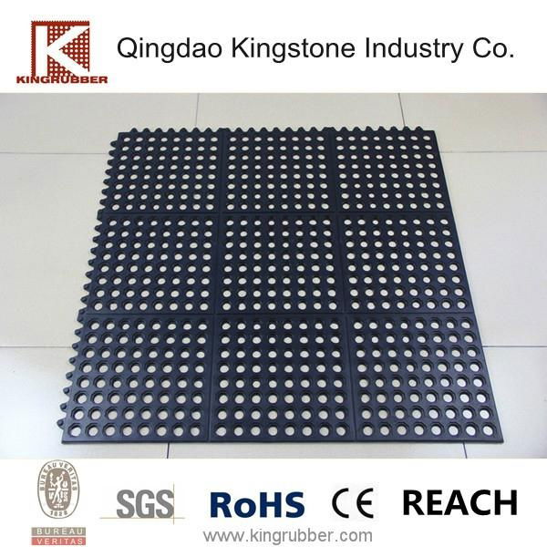 rubber safety hollow mat rubber 4