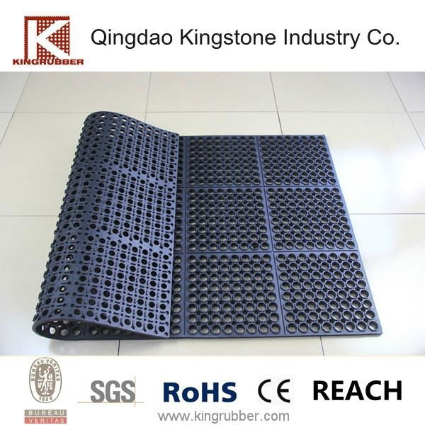 rubber safety hollow mat rubber 5