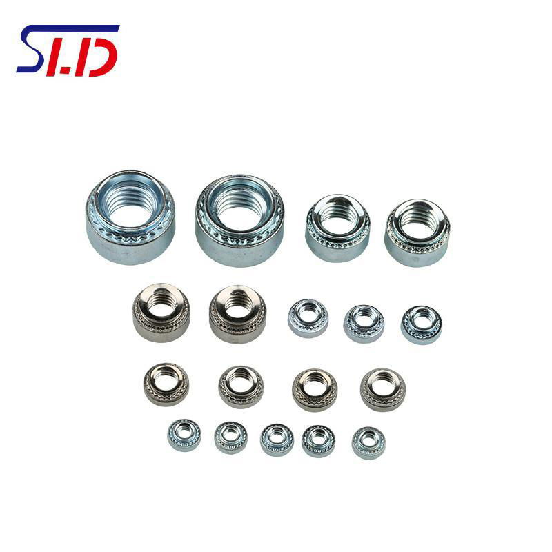 PEM galvanized Self Clinching Nut S S-M2,M2.5 M3  M3.5 M4 M5 M6 M8 M10 M12 3