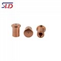 Copper - plated storage can weld studs