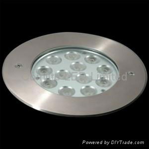 12-LED Recessed underwater light