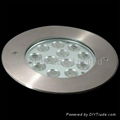 12-LED Recessed underwater light