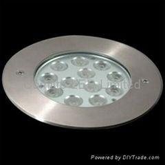 12-LED Recessed underwater light