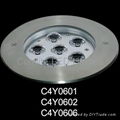 6-LED Recessed Underwater light