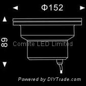 Low power LED Underwater Recessed Light 3