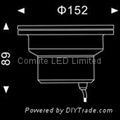 Low power LED Underwater Recessed Light 3