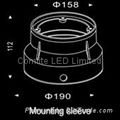 Low power LED Underwater Recessed Light